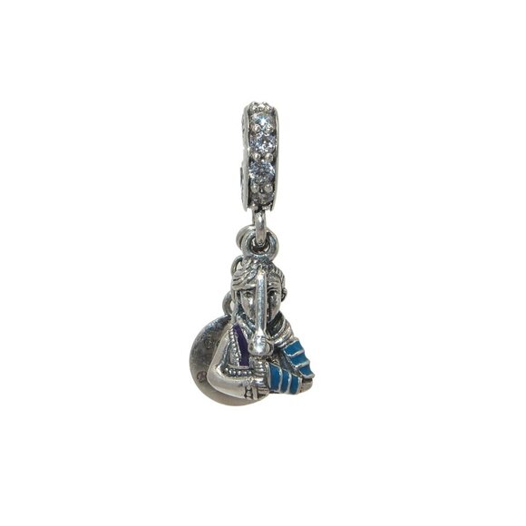 Pandora Mulan Be Strong & Be Yourself CZ& SS .925 Charm 798637C01 - Picture 1 of 8